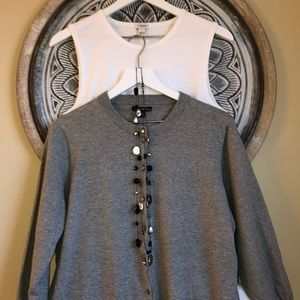 J Crew Factory Merchantile 3/4 Sleeve Cardigan